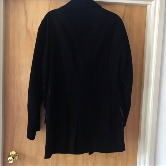 Zara Men Black Corduroy Button Jacket - Picture 3 of 6